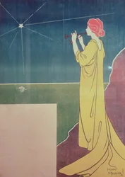 Poster for the Isaye Quartet (Before Lettering)